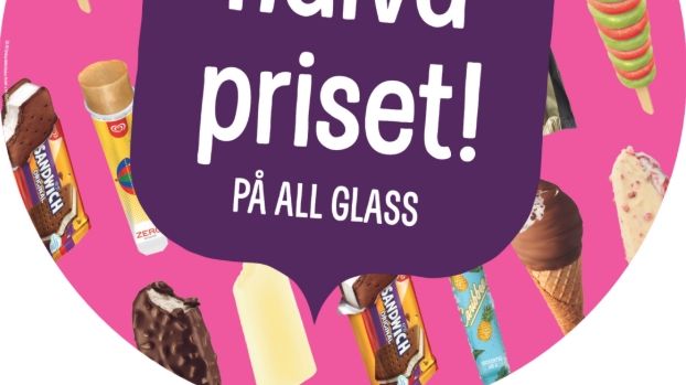 På måndag börjar Pressbyråns glassfest – i år också med ett nytt glasskoncept med fokus på hälsa och välmående.