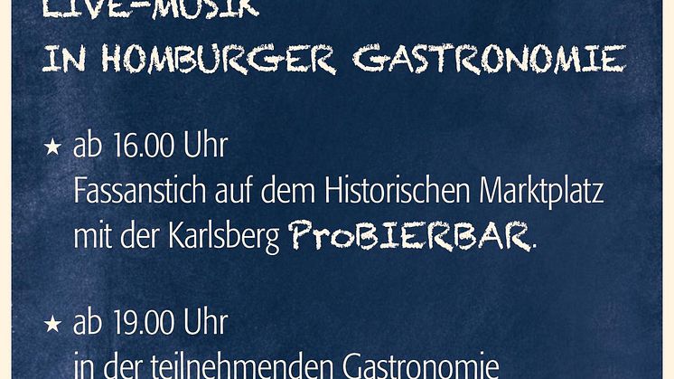 Karlsberg Brauerei feiert vierte Homburger Braunacht