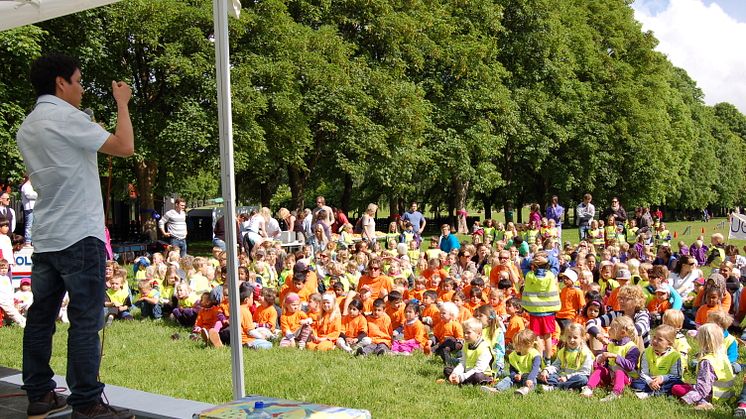 Kulturfestival for barnehagebarn i Frognerparken