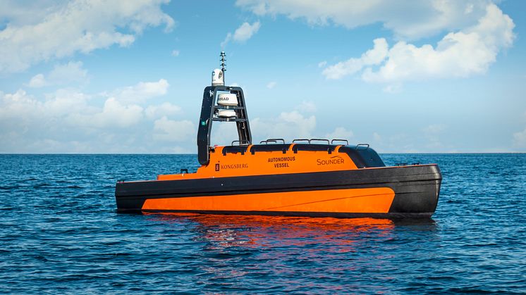 Kongsberg Maritime is to deliver two Sounder USVs and two AUVs for the Institute of Marine Research