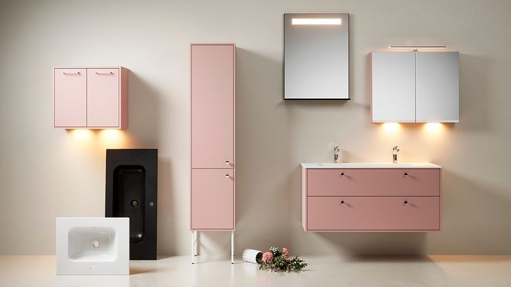 Gustavsberg Artic furniture range Artic Peach