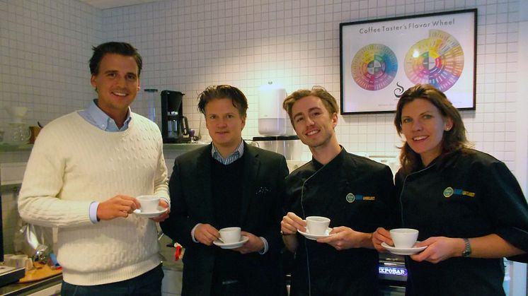 Rasta makes a coffee venture with the Swedish National Barista Team