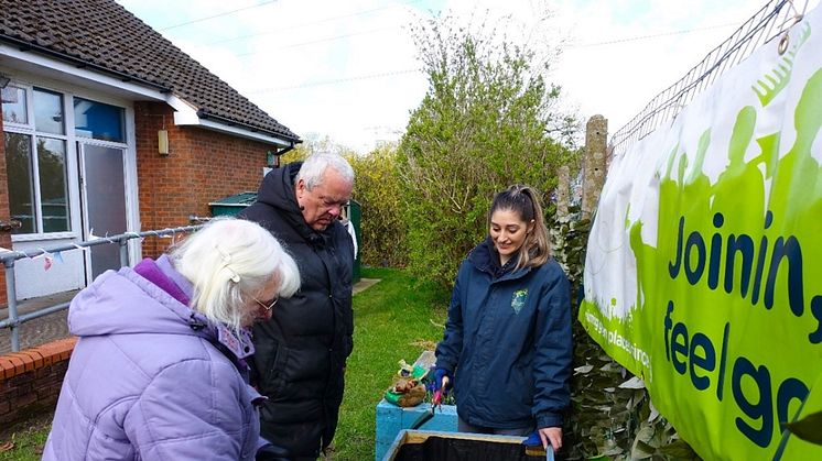 COMMUNITY GARDEN FOR LOCAL RESIDENTS OPENS IN BARTLEY GREEN