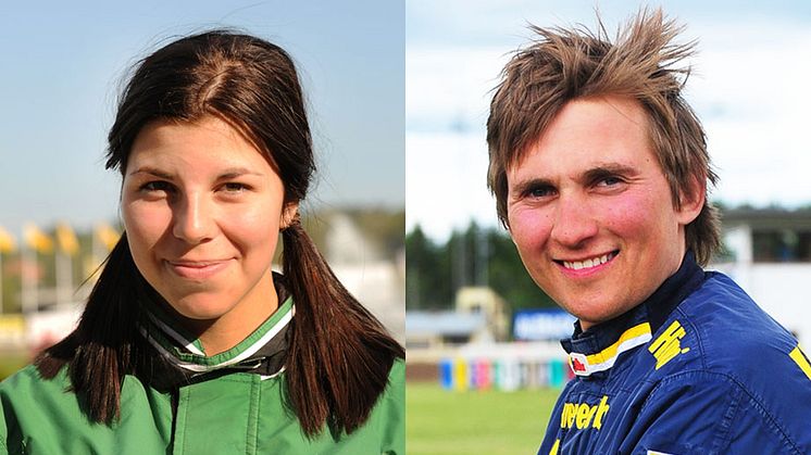 Sandra Eriksson och Marcus Melander årets Stig H-stipendiater