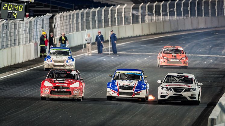 Kvällrace på Solvalla avslutar RallyX-säsongen – nu släpps biljetterna