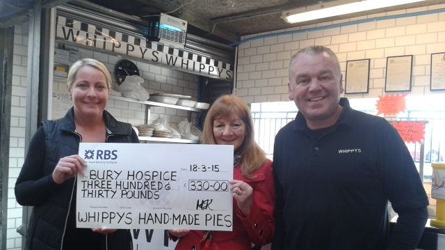 Hospice says ‘aye’ to a Whippy's pie!