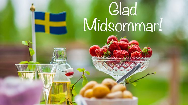 Glad Midsommar önskar vi dig och bjuder på några härliga recept