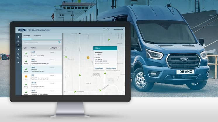 Ford kündigt auf der IAA für Nutzfahrzeuge in Hannover die Einführung von zwei neuen Konnektivitäts-Angeboten ab 2019 in Europa an