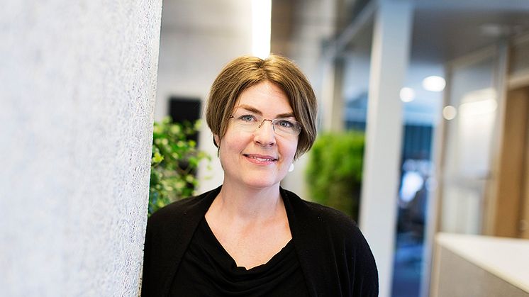 Carina Loh Lindholm på IVL, koordinator för CCBuild. Foto: IVL Svenska Miljöinstitutet