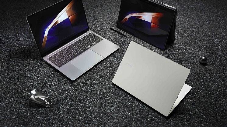 Samsungs nye AI-computere i Galaxy Book4-serien bliver tilgængelige i Danmark d. 26. februar 