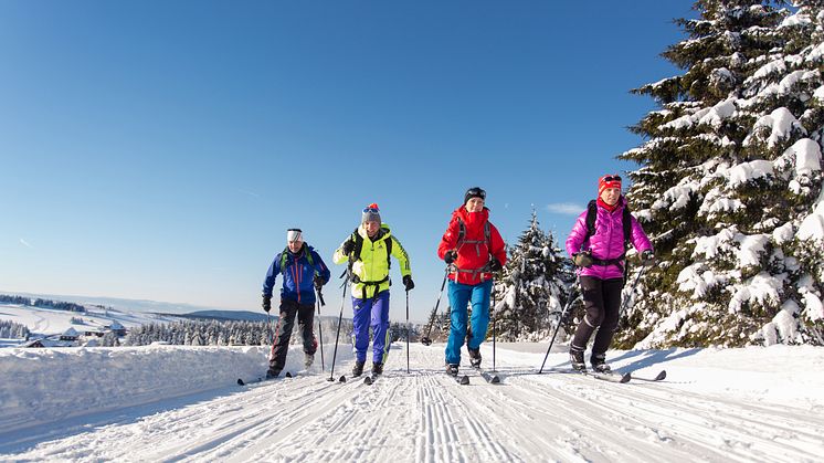 gemeinsam mit Freunden den Stoneman Miriquidi Snow erleben (Foto: TVE/Studio2media)