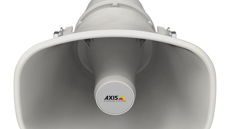 Axis horn speaker