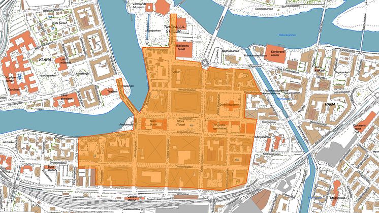 Förbud mot fordonstrafik i centrala Karlstad