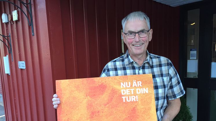 Bo Vesterlund ger sin del av Kundmiljonen till Hortlax manskör