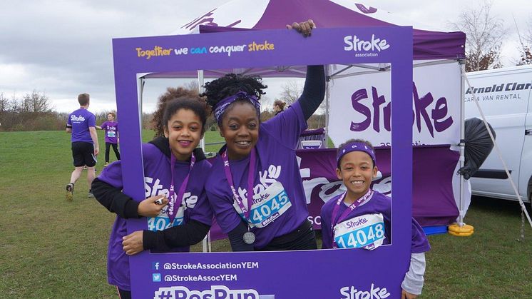 ​Nottingham runners race to fundraising success for the Stroke Association