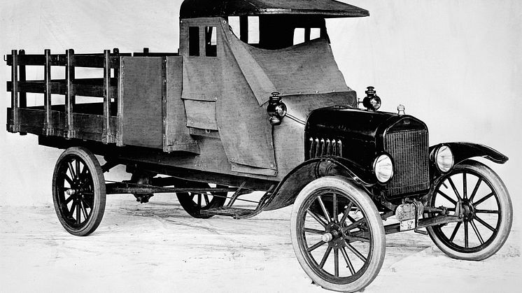 Ford TT lanseerattiin tasan sata vuotta sitten.