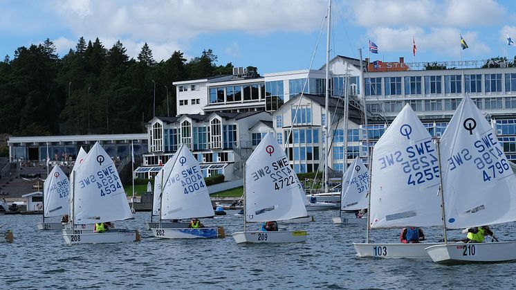 Jollar på Hakefjorden