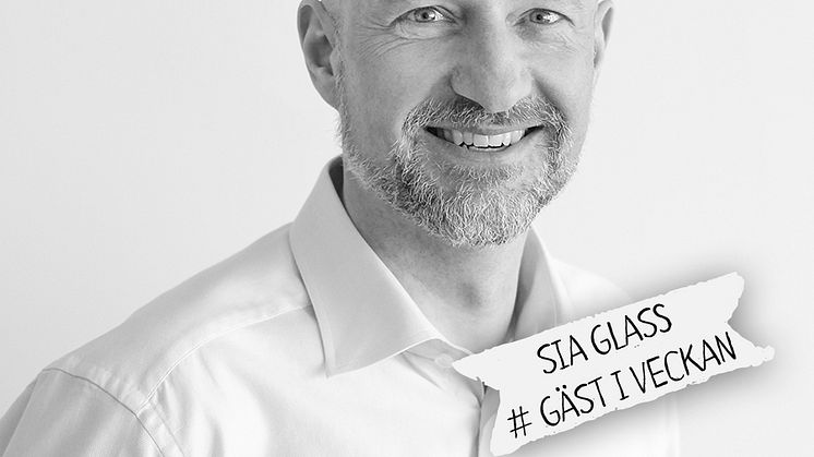 SIA Glass ursprungsmärker med Från Sverige. Stefan Carlson, vd på SIA Glass, berättar om SIA Glass inför att de gästar Från Sveriges Instagram vecka 36.