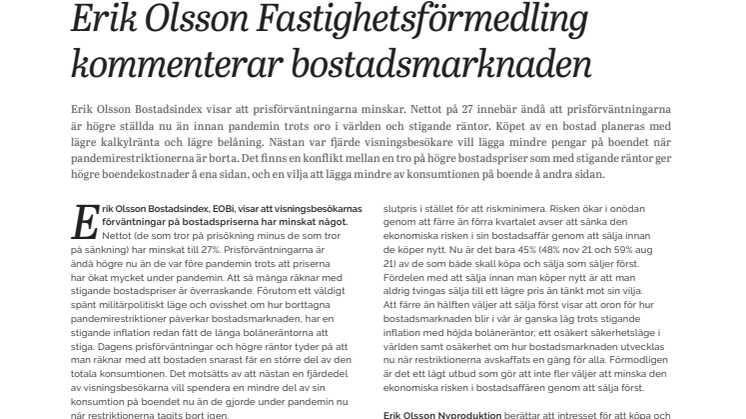 Erik Olsson Fastighetsförmedling kommenterar bostadsmarknaden 21 februari 22.pdf