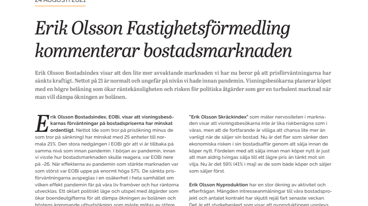 Erik Olsson Fastighetsförmedling kommenterar bostadsmarknaden 24 aug 21.pdf
