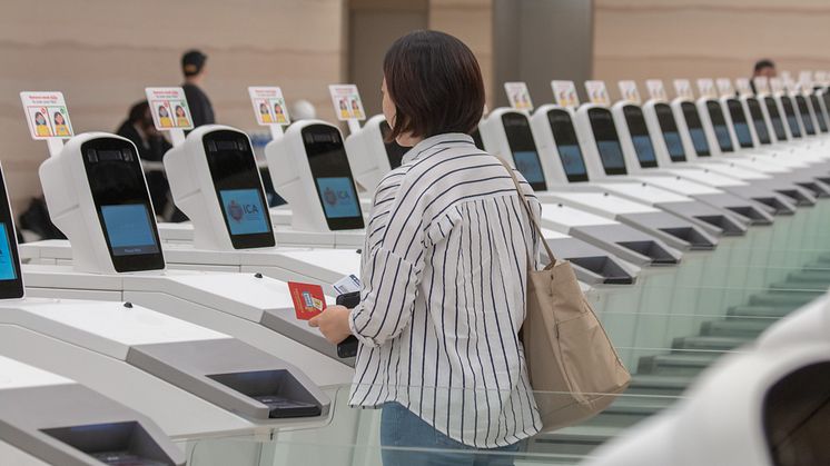 Passenger clearing immigration at upgraded Changi Airport Terminal 2