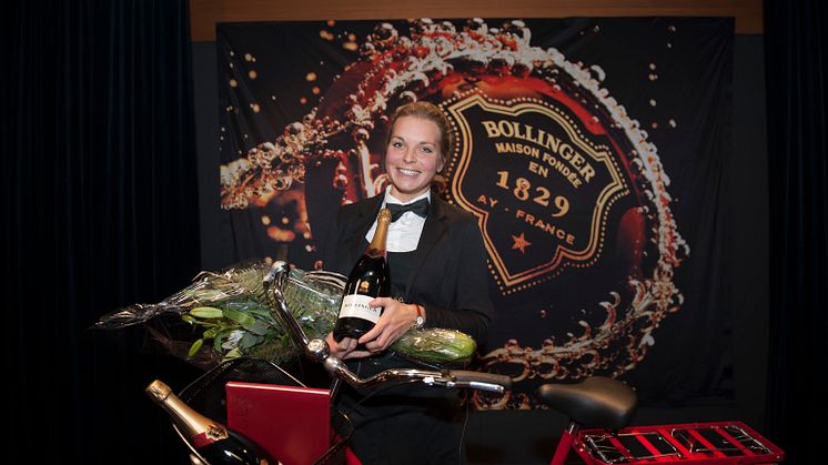 Årets Lily Bollinger Award avgjord -Frida Hansson från Åhus är årets kvinnliga vinkypare