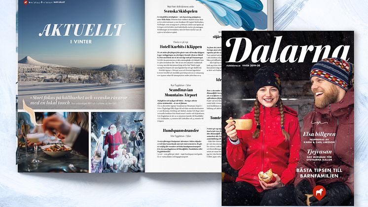 Nytt magasin om vinterupplevelser i Dalarna.