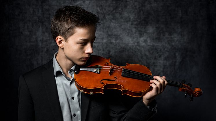 Gävle Symfoniorkester till Alandica med violinisten Johan Dalene – en ”Rising Star”