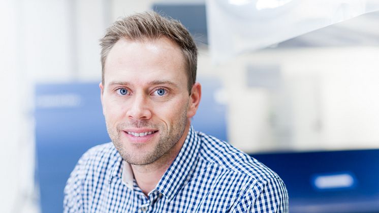 Joakim Ekström arbetar som teknisk rådgivare på Proton Technology i småländska Bankeryd.