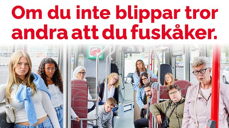 Det är lag på att ha en giltig biljett i kollektivtrafiken