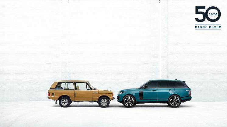 Range Rover firar 50 år av innovativa och lyxiga terrängbilar