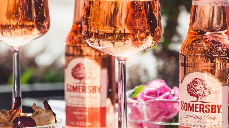 Somersby Sparkling Rosé – en bubblande rosa nyhet