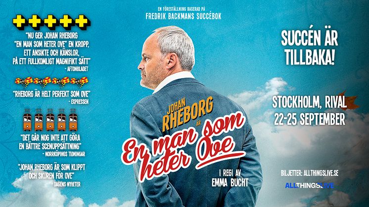 “En man som heter Ove” 22-25 september