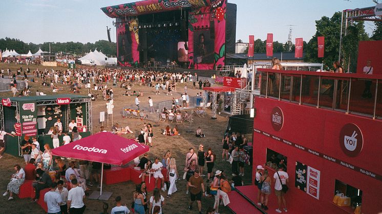 Oförglömliga festivalminnen med foodora