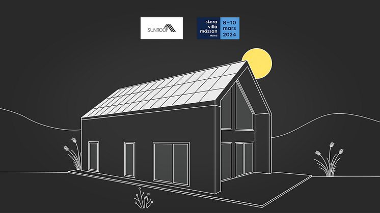 SunRoof lyser upp Stora Villamässan i Malmö med framtidsvisioner för hållbara hem