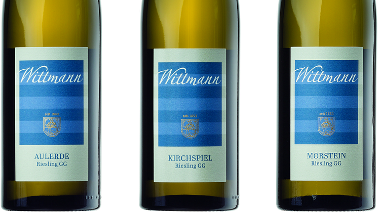 En trio högklassiga Riesling Grosses Gewächs-viner från Weingut Wittmann i exklusivt webbsläpp!