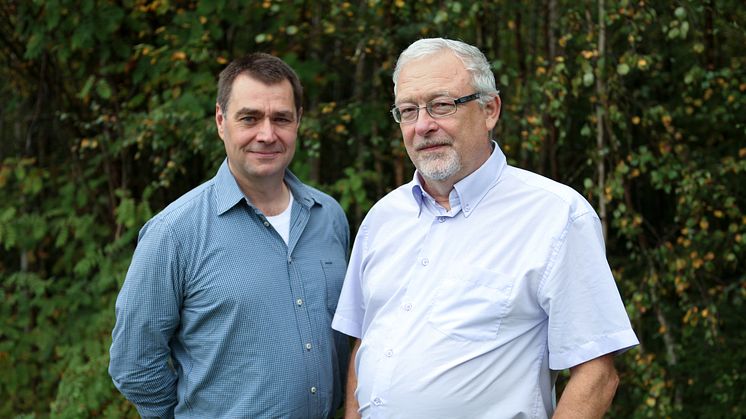 SLU-forskarna Gert Olsson och Birger Hörnfeldt