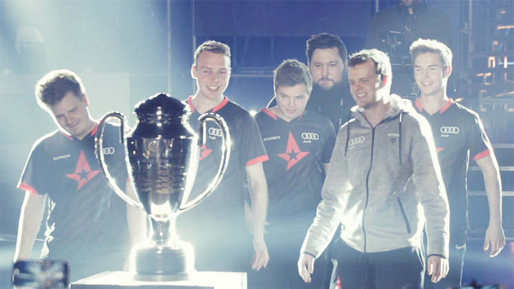 Astralis ved Intel Extreme Masters i Katowice, Polen (foto RFRSH.net)