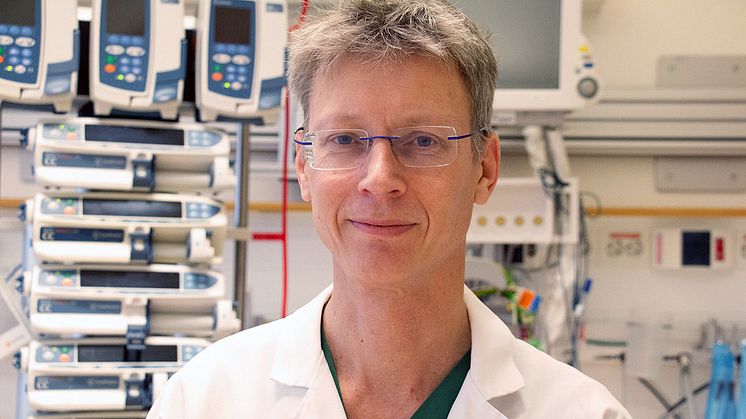 Johan Nilsson, thoraxkirurg på Skånes universitetssjukhus.