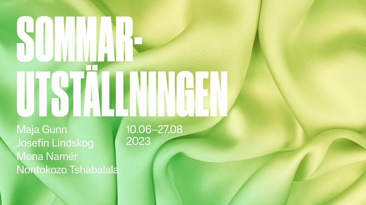 Sommarutställningen på Röda Sten Konsthall