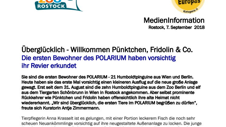 Überglücklich - Willkommen Pünktchen, Fridolin & Co. 