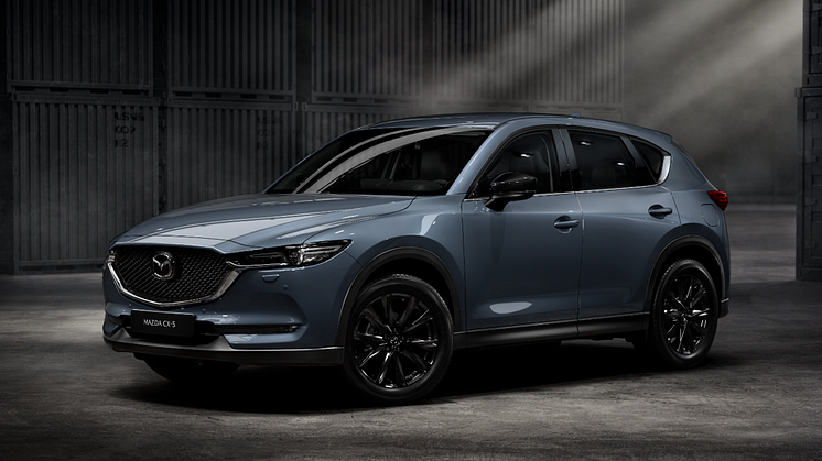 CX-5 Ignite Edition i den för CX-5 nya färgen Polymetal Grey metallic