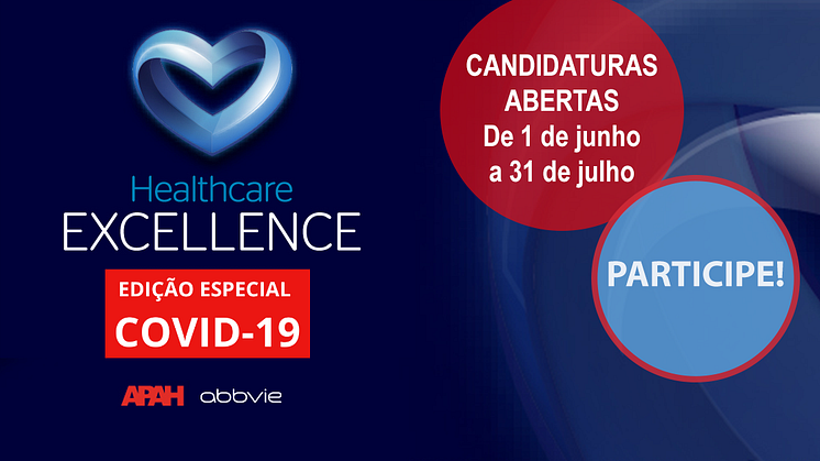 Prémio Healthcare Excellence vai distinguir projetos desenvolvidos no âmbito da resposta à pandemia