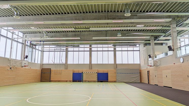 Neue Sporthalle in Niederwiesa