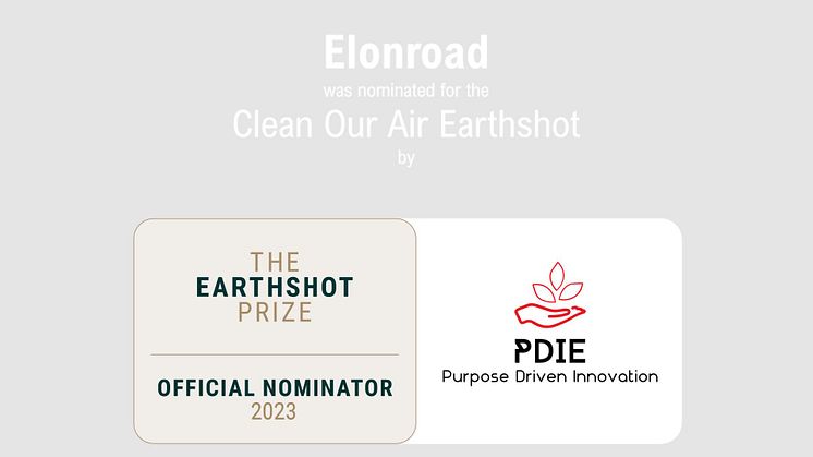 Elonroad är nominerade till The Earthshot Prize 2023!
