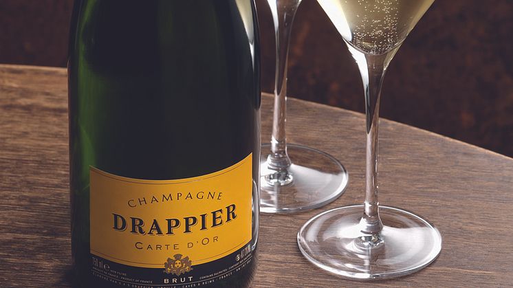 Vinovativa stolt importör av världens första koldioxidneutrala Champagne – Champagne Drappier. 