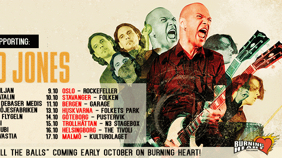 GIUDA släpper nytt album på Burning Heart Records och kommer hit på turné!