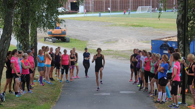 Löparhelg för tjejer träningspass med Malin Ewerlöf