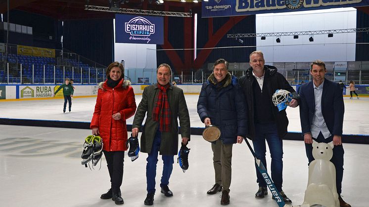 Franziska Schenk, Ralf-Dieter Claus, Heiko Rosenthal, Thomas Potrzebski und Jan Benzien - Foto: Theresa Wappes