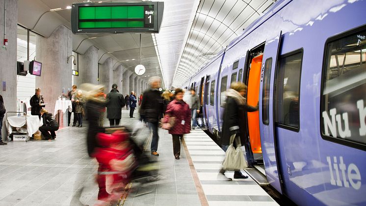 Positiv utveckling för tågtransporter